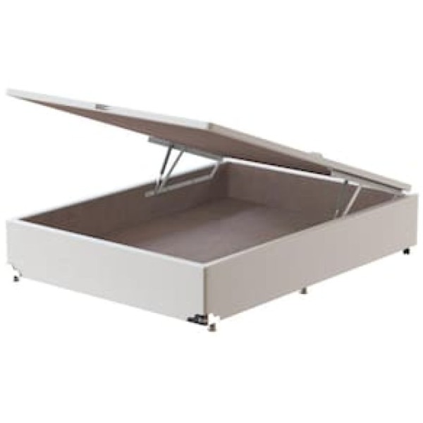 Encontraproduto.com.br - Base Box para Colchão de Casal Probel Classic com Baú 40x138x188cm - Branco