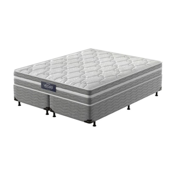 Encontraproduto.com.br - Conjunto Box Queen Mola Ensacada Prodormir Vegas Comfort