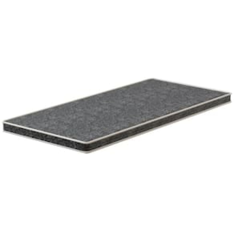 Colchonete De Solteiro Probel Guarda Costas Espuma D20 Com Fitim Preto