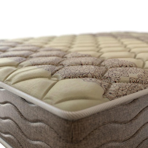 Encontraproduto.com.br - Colchão de Solteiro Probel Guarda Costas Próintense DF Espuma D33 22x78x188cm - Bege/Marrom