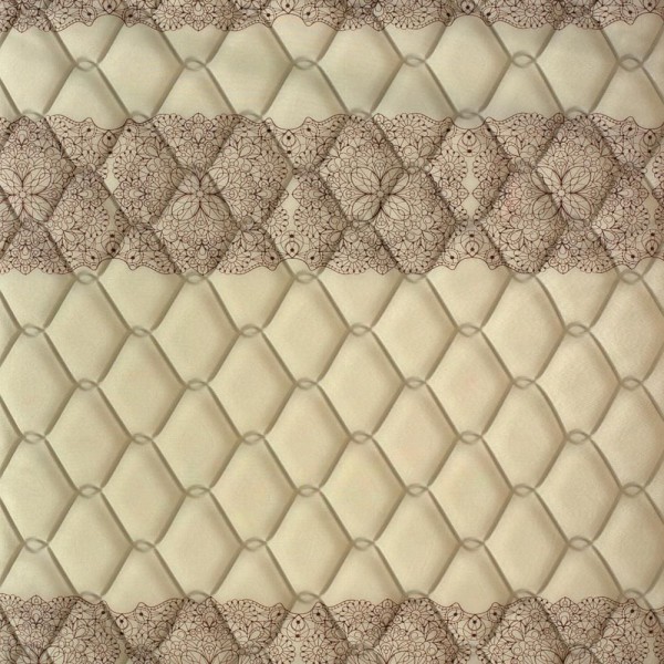 Encontraproduto.com.br - Colchão de Solteiro Probel Guarda Costas Próintense DF Espuma D33 22x78x188cm - Bege/Marrom