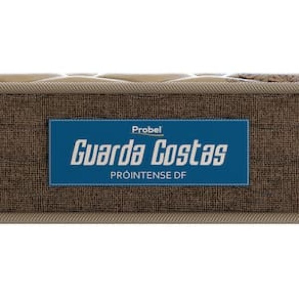 Encontraproduto.com.br - Colchão de Solteiro Probel Guarda Costas Próintense DF Espuma D33 22x78x188cm - Bege/Marrom