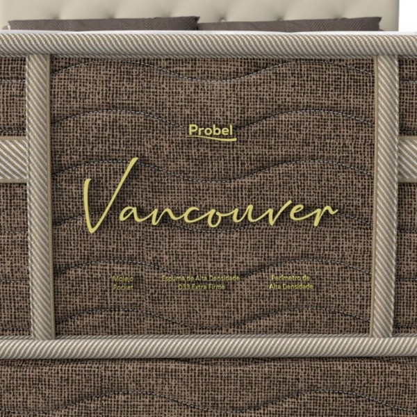 Encontraproduto.com.br - Conjunto Box Solteiro Mola Ensacada Probel Vancouver