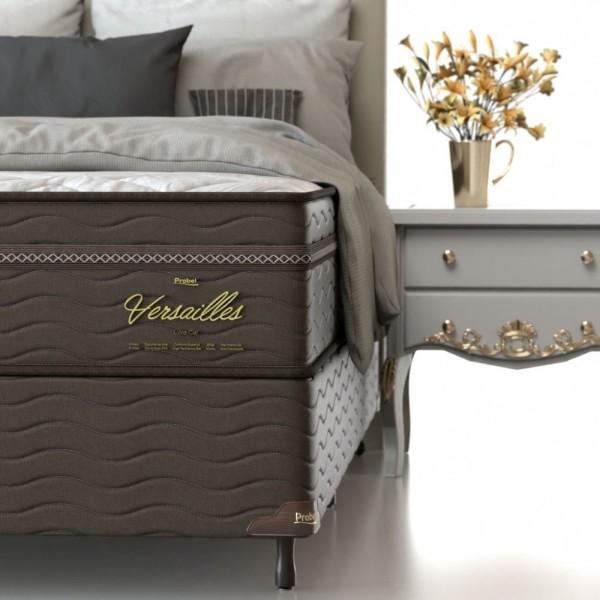 Encontraproduto.com.br - Colchão Casal Mola Ensacada Probel Versailles Ultra Gel (138x188x30cm)
