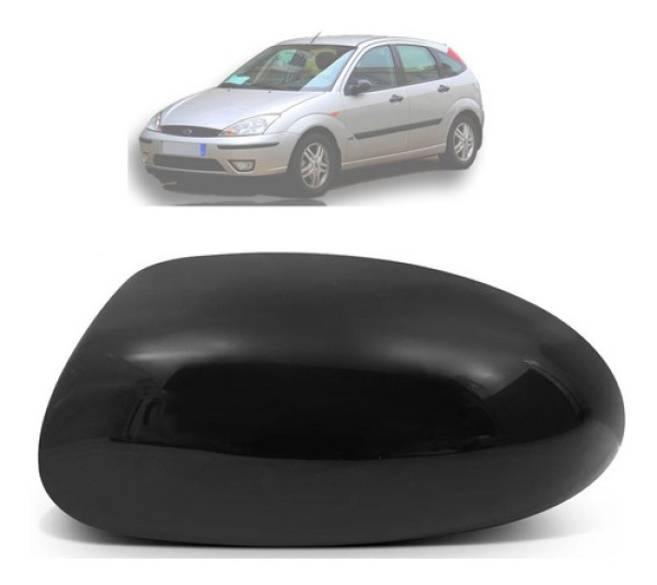Encontraproduto.com.br - Capa Espelho Ext Focus 08 Esq Preta
