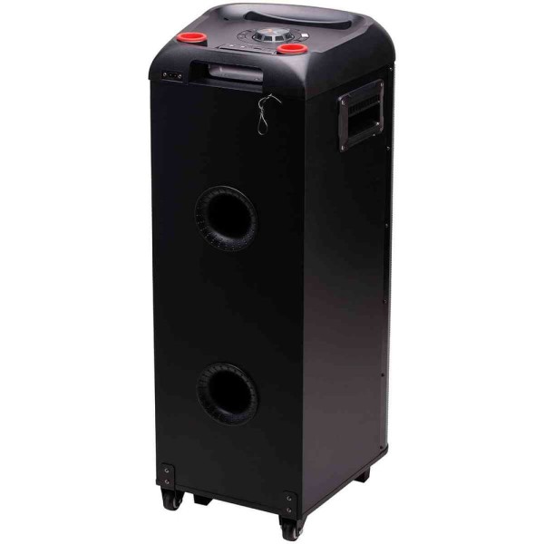 Encontraproduto.com.br - Caixa Amplificada Polyvox XT-990T 2000W Preta