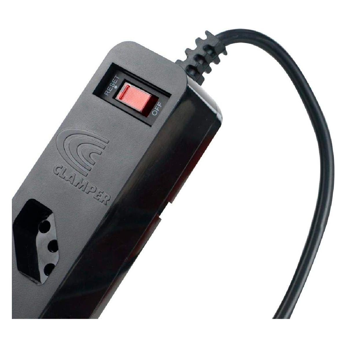 Encontraproduto.com.br - Filtro De Linha Dps 2P+T 10A Clamper Preto