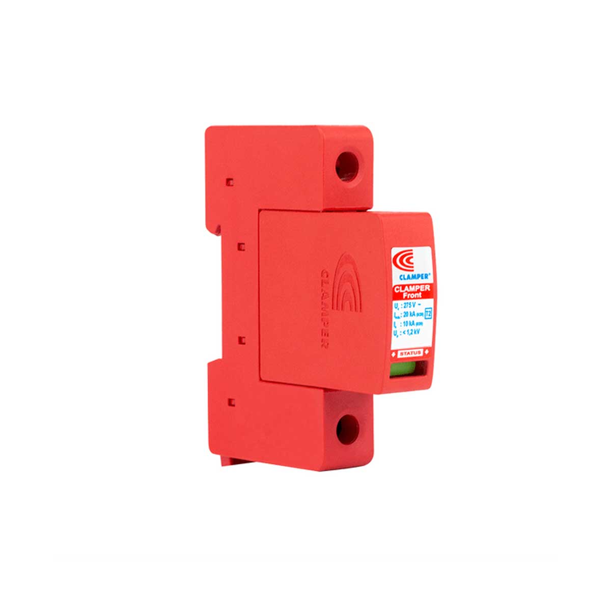 Encontraproduto.com.br - Protetor Surto Anti Raio Dps Clamper Vcl Front 275v 20ka