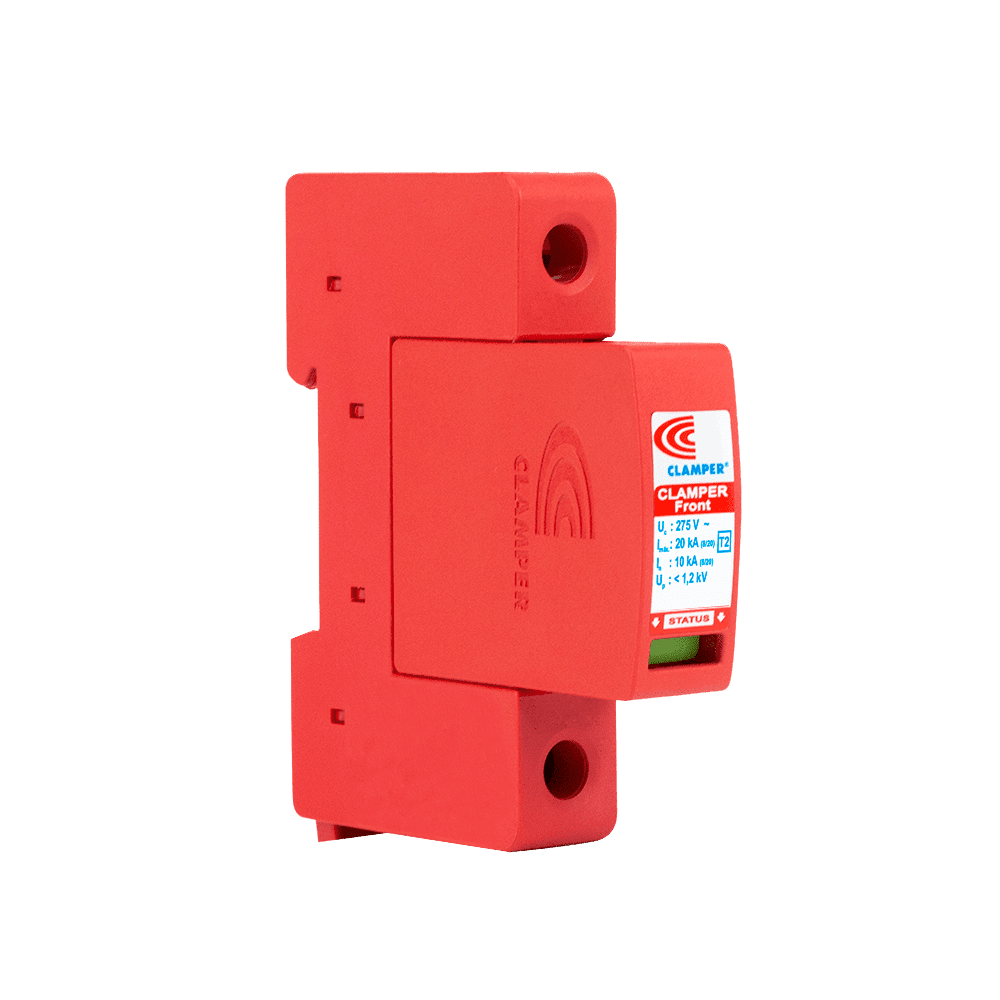 Encontraproduto.com.br - Protetor Surto Anti Raio Dps Clamper Vcl Front 275v 20ka