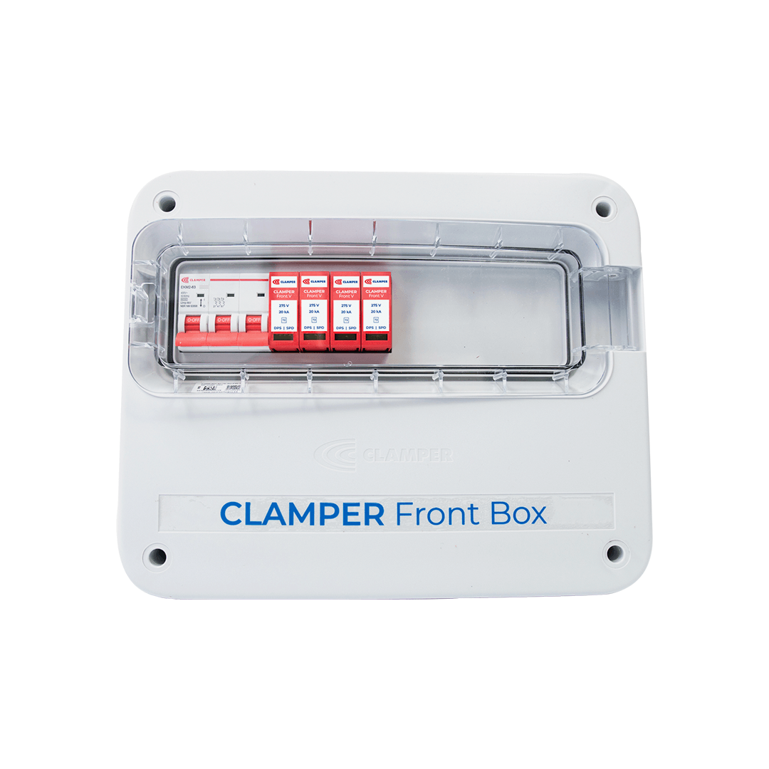 CLAMPER Front Box 275V - 20kA 3P 25A