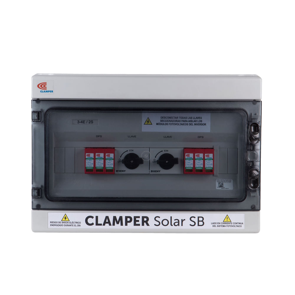 Encontraproduto.com.br - CLAMPER Solar SB 4E/2S  1040V 16A