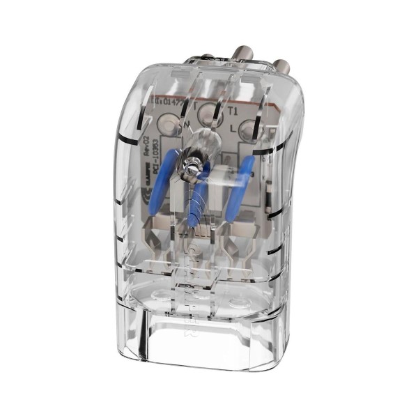 Encontraproduto.com.br - Protetor contra surtos (DPS) - 127/220 volts - 10 amperes - 1 tomada - 3 pinos - iCLAMPER Pocket Fit 3P 10A
