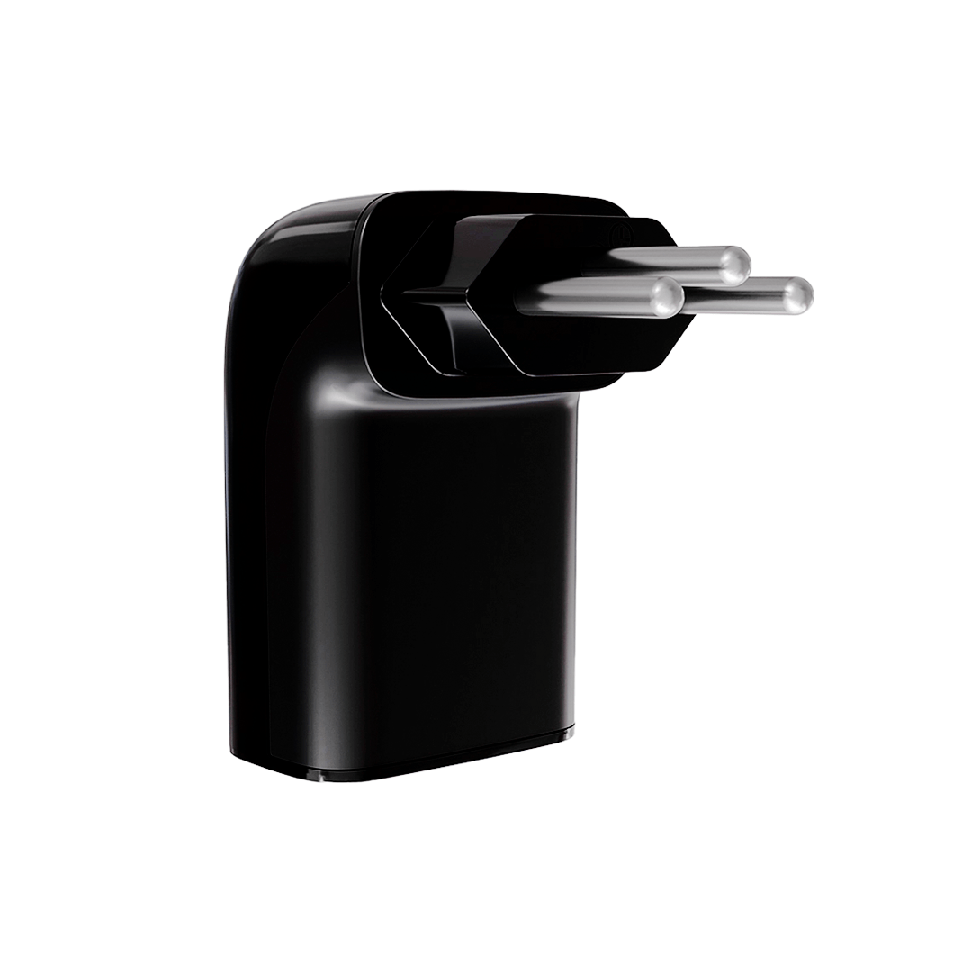 Encontraproduto.com.br - Protetor contra surtos (DPS) - 127/220 volts - 20 amperes - 1 tomada - 3 pinos - iCLAMPER Pocket Fit 3P 20A - LCF