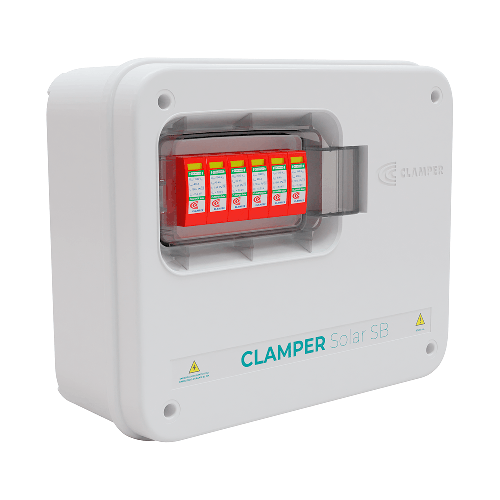 Encontraproduto.com.br - CLAMPER Solar SB 2E/2S 1040V  32A