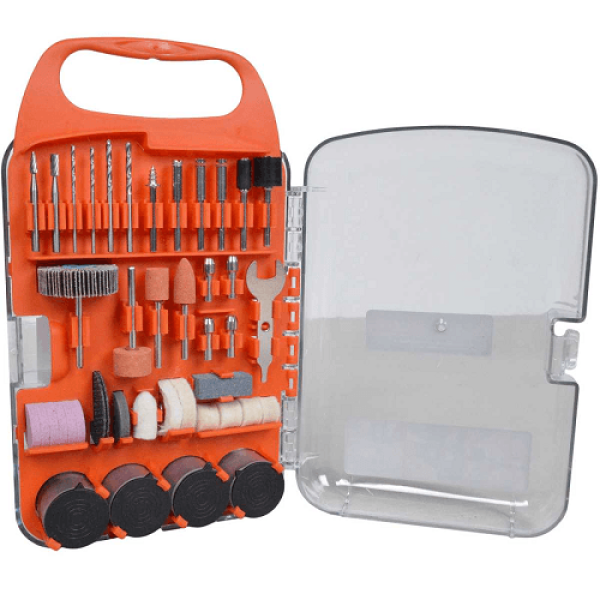 Encontraproduto.com.br - Kit Micro Retifica 175 Acessórios Black Decker Bda3037