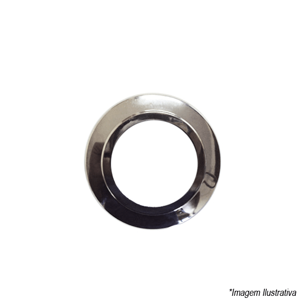 Encontraproduto.com.br - Aumento de Canopla em ABS Cromado 3/4