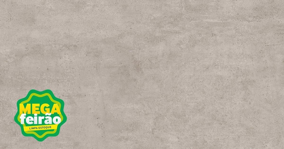 Porcelanato Delta 63x120cm Toronto Cement Rústico Retificado Classe A XT Antigo2