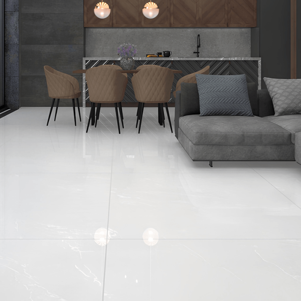 Encontraproduto.com.br - Porcelanato Mont Blanc Retificado Polido Cinza 120x120cm 2,88m2