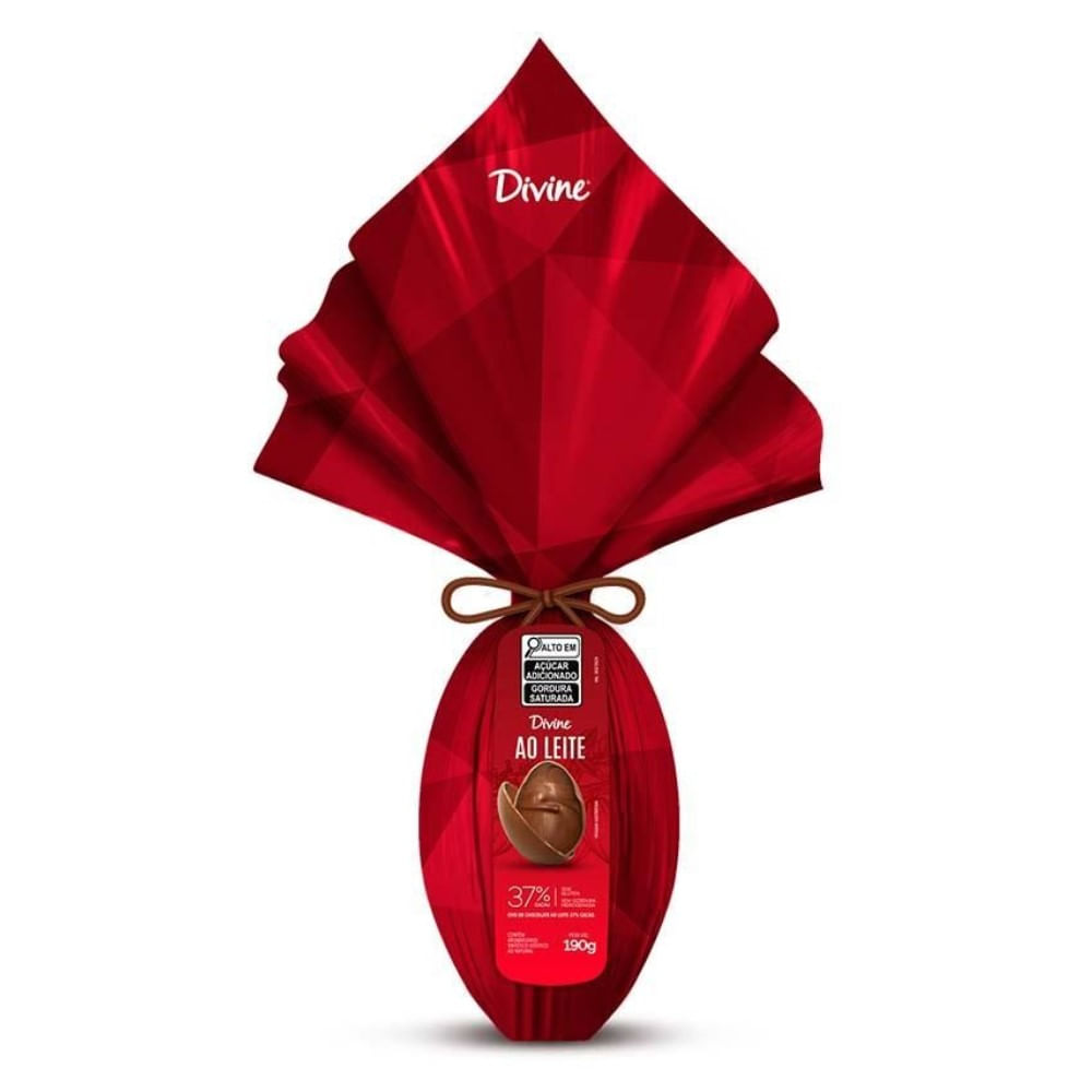 Ovo de Páscoa Chocolate Divine 100g