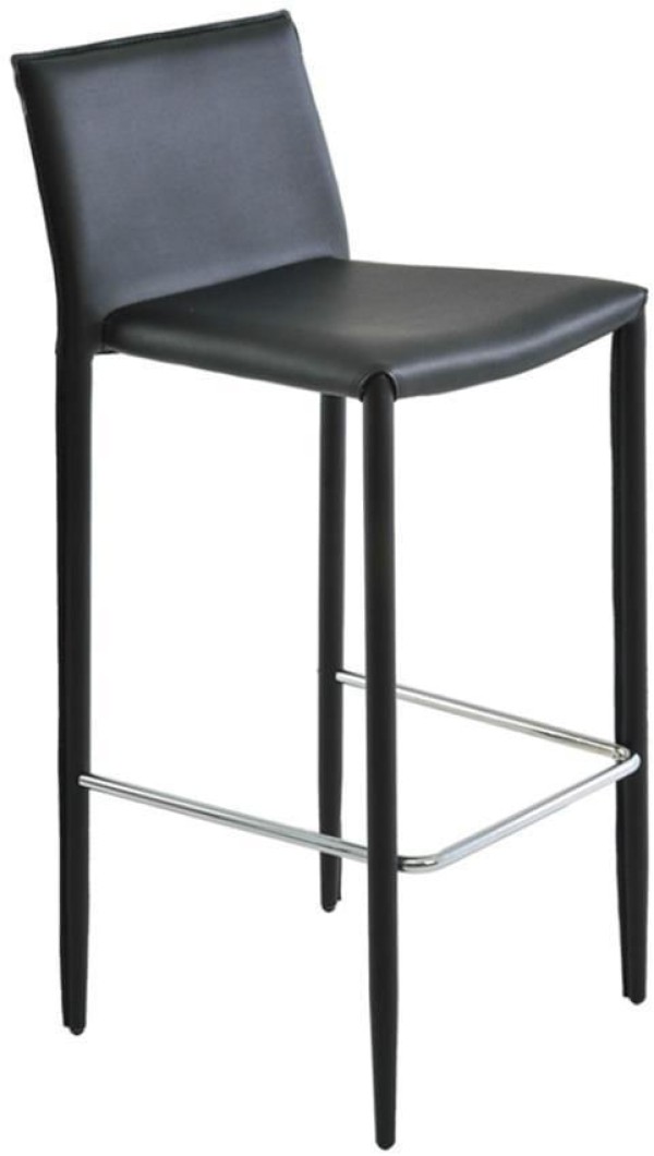 Banqueta Amanda Rivatti Preto 46x105x59cm