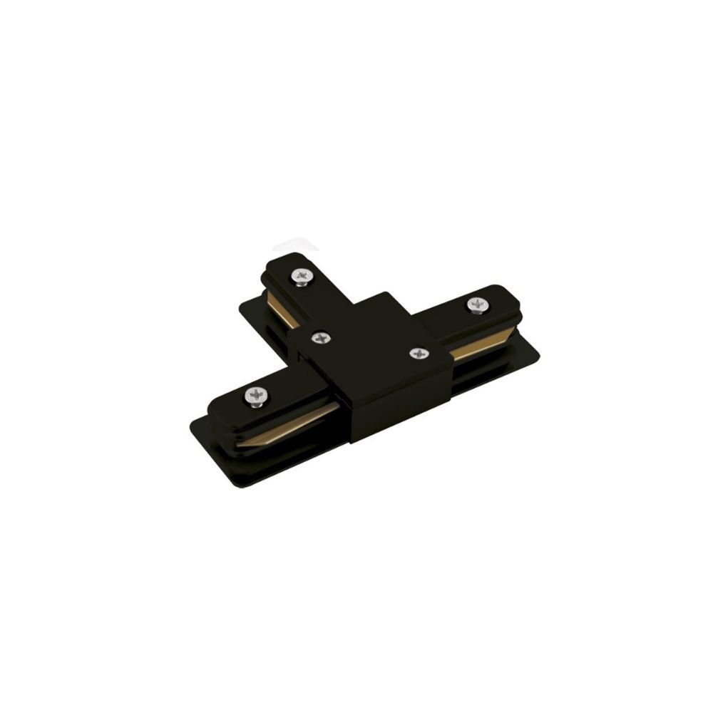 Conector Emenda Pix Tipo T Para Trilho Eletrificado Bivolt Preto
