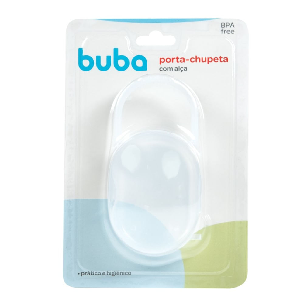 Encontraproduto.com.br - Porta-Chupetas com Alça Buba 1 Unidade