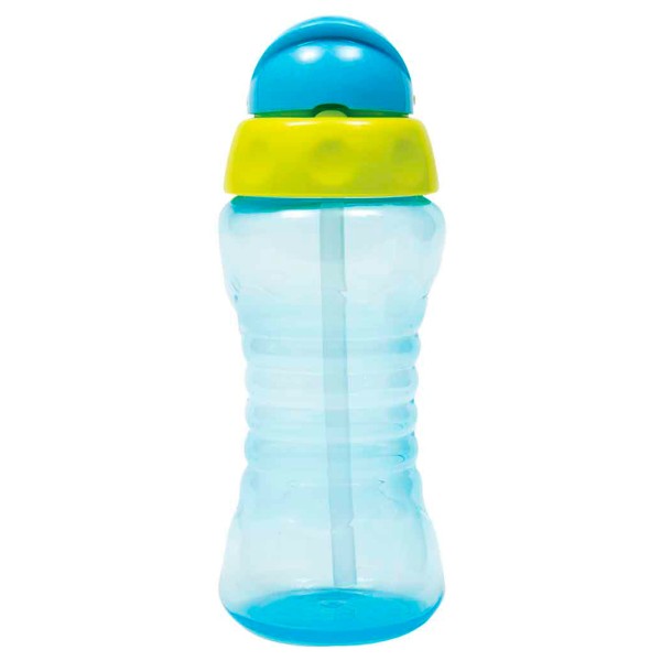 Encontraproduto.com.br - Garrafinha Infantil Buba Fresh Com Canudo 300ml - Azul