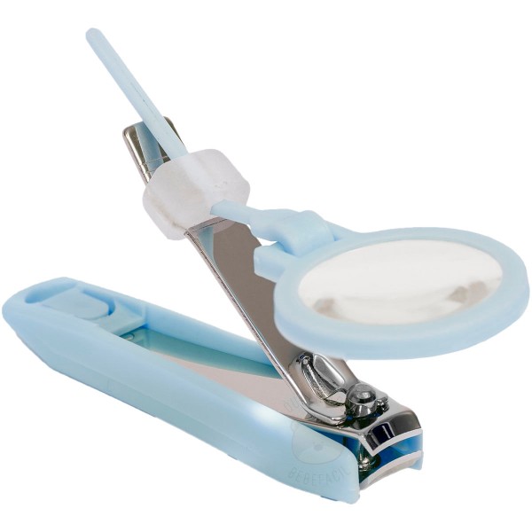 Cortador de Unha com Lupa Azul (0m+) - Buba