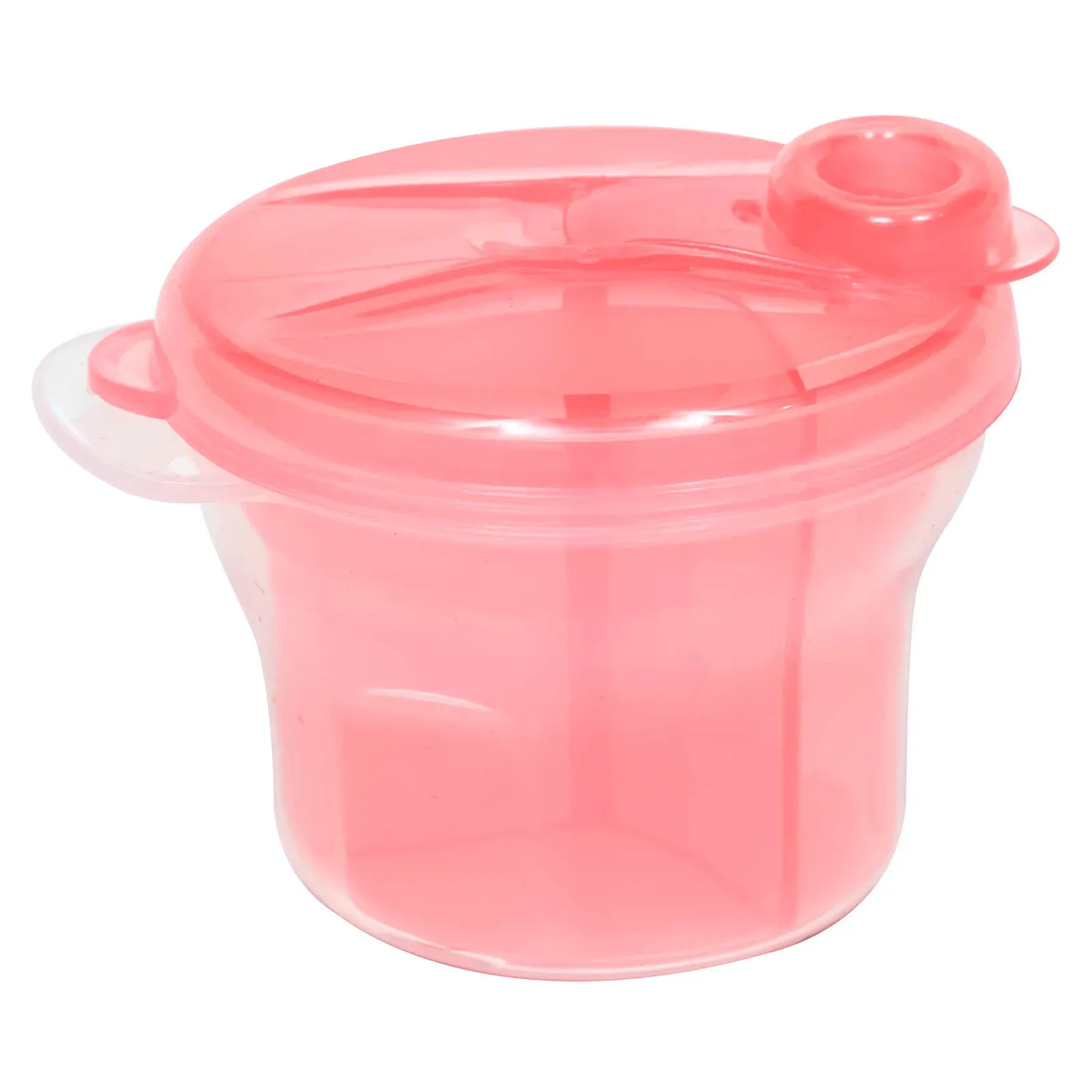 Pote Para Leite Em Pó Rosa - Buba