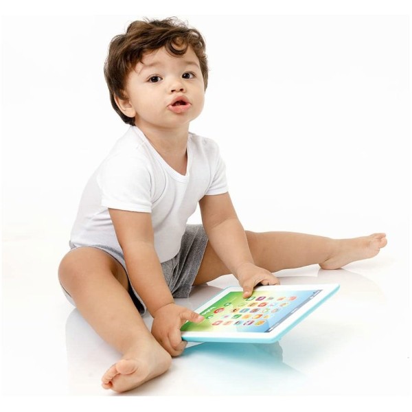 Encontraproduto.com.br - Tablet Infantil - Baby Tablet - Azul - Buba