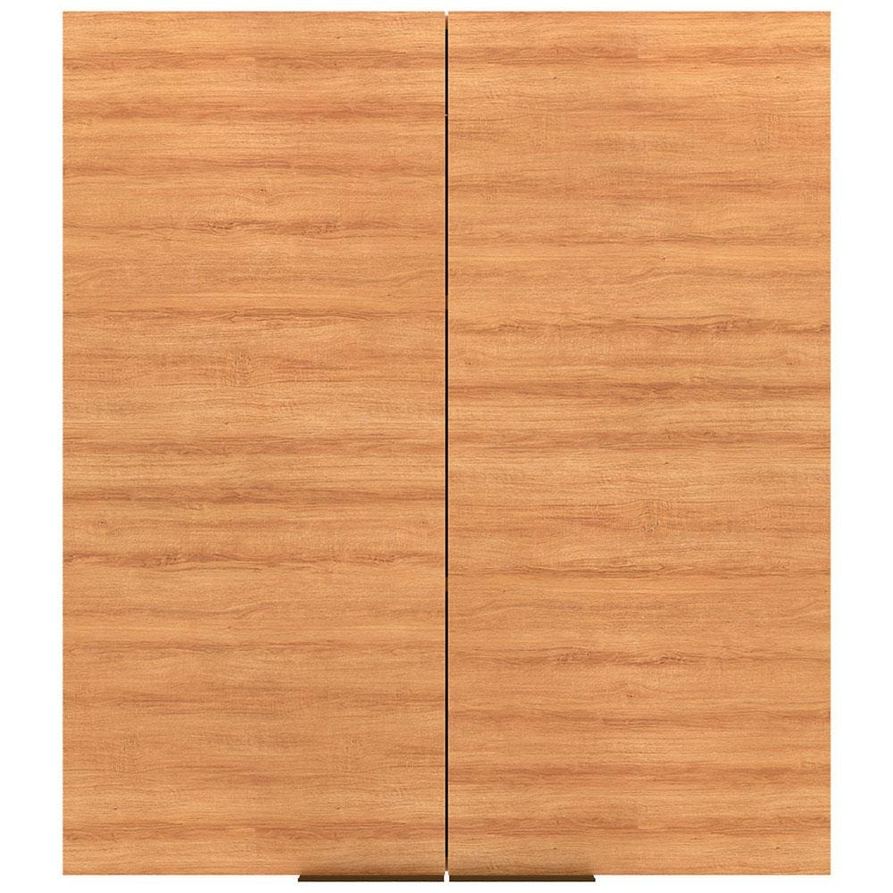 Encontraproduto.com.br - Armário Aéreo Bartira Cristal MDP 15mm com 2 Portas e 2 Prateleiras - 80cm de largura