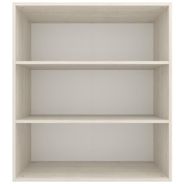 Encontraproduto.com.br - Armário Aéreo Bartira Cristal MDP 15mm com 2 Portas e 2 Prateleiras - 80cm de largura Freixo/Azul Wood