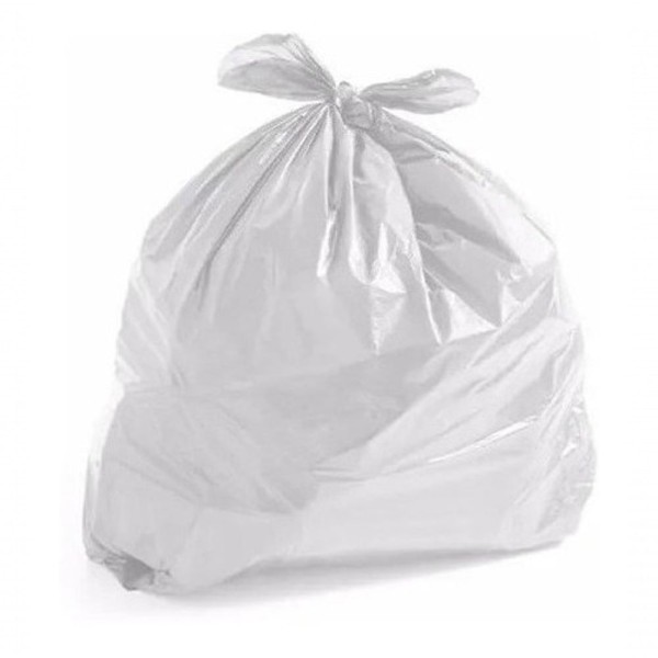 Encontraproduto.com.br - Sacos Para Lixo Leitoso 200L Normal 100 Un