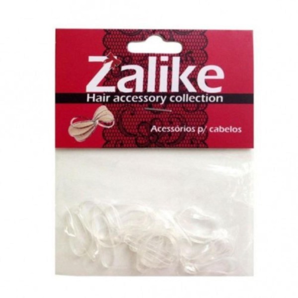 Encontraproduto.com.br - Zalike Elástico Silicone Transparente G C/20