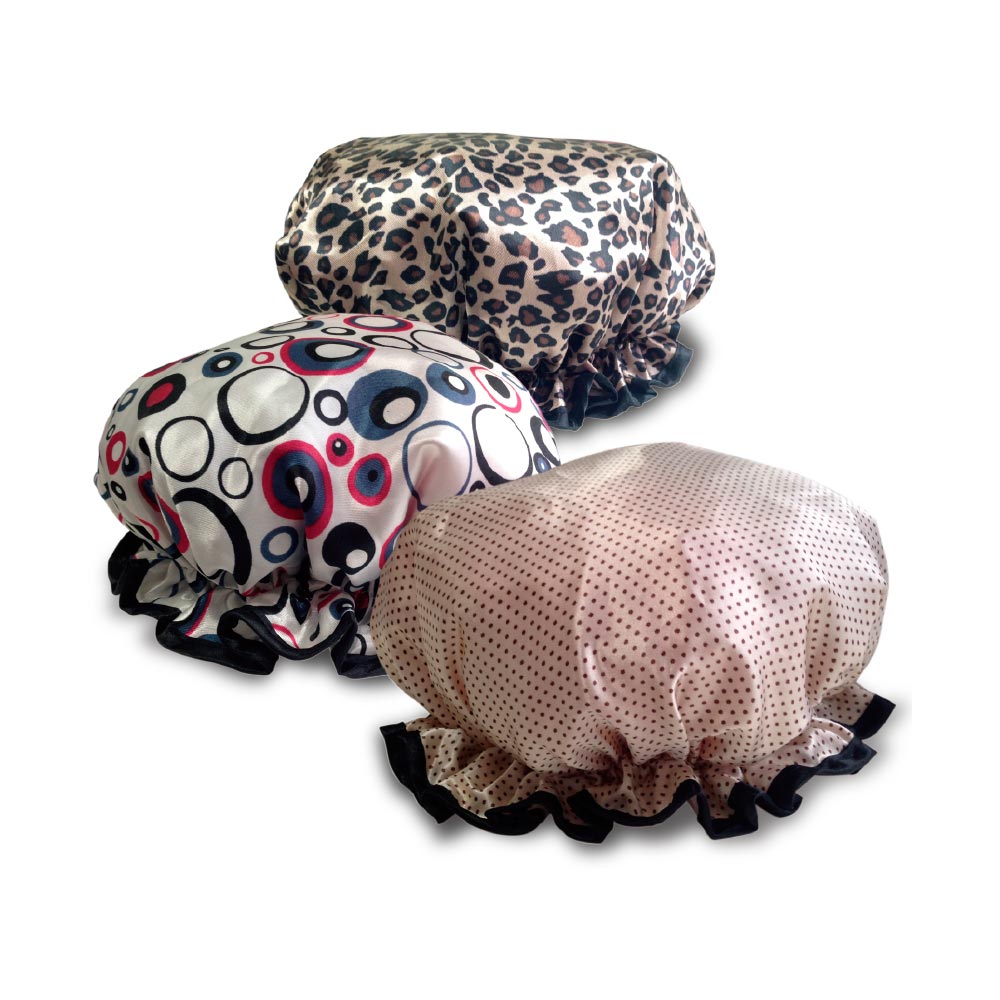 Encontraproduto.com.br - Touca para Banho Zalike Luxo Impermeável com 1 Unidade