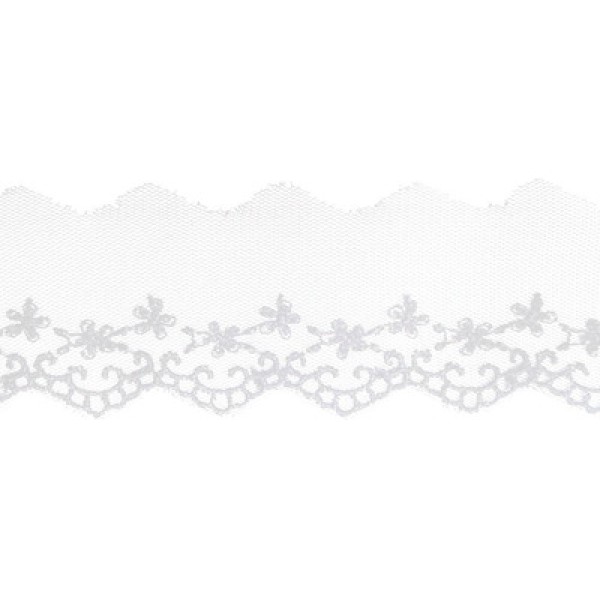 Encontraproduto.com.br - Bordado Em Tule Artepunto Bt007-045 4,5cm C/13,70 Metros