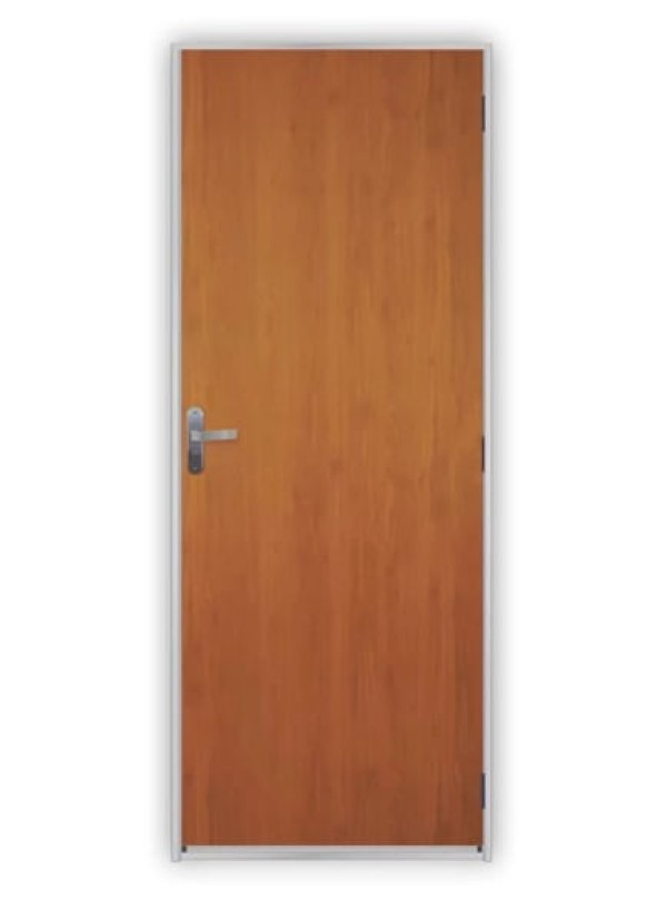 Encontraproduto.com.br - Kit Porta MGM Mogno Batente Aço Branco217X70X06D ID 27719