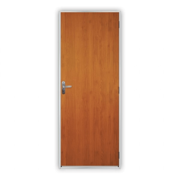 Encontraproduto.com.br - Kit Porta MGM Mogno Batente Aço Branco217X70X06D ID 27719