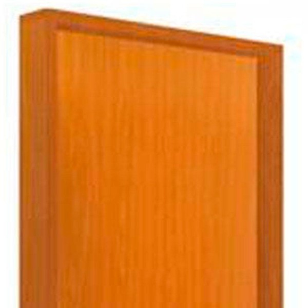 Encontraproduto.com.br - Kit Porta HDF Mogno Lisa 210x60 Cm (AXL) Lado Esquerdo MGM Esquadrias
