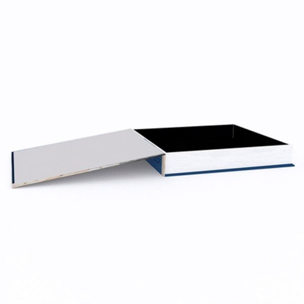 Encontraproduto.com.br - Caixa Livro How To Use Colors Azul 30cm