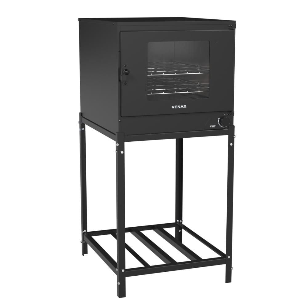 Encontraproduto.com.br - Forno Industrial Venax Fi 109 Litros Com Base Gás GLP Preto