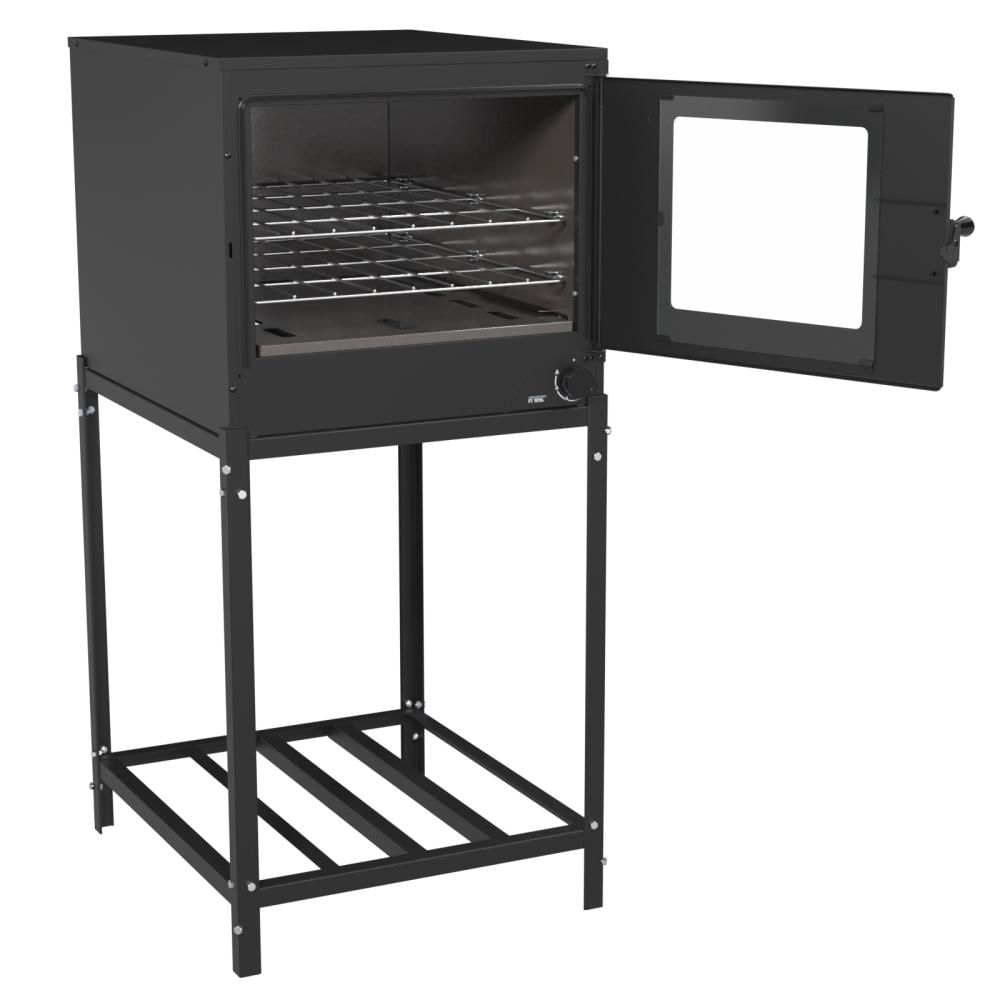 Encontraproduto.com.br - Forno Industrial Venax Fi 109 Litros Com Base Gás GLP Preto