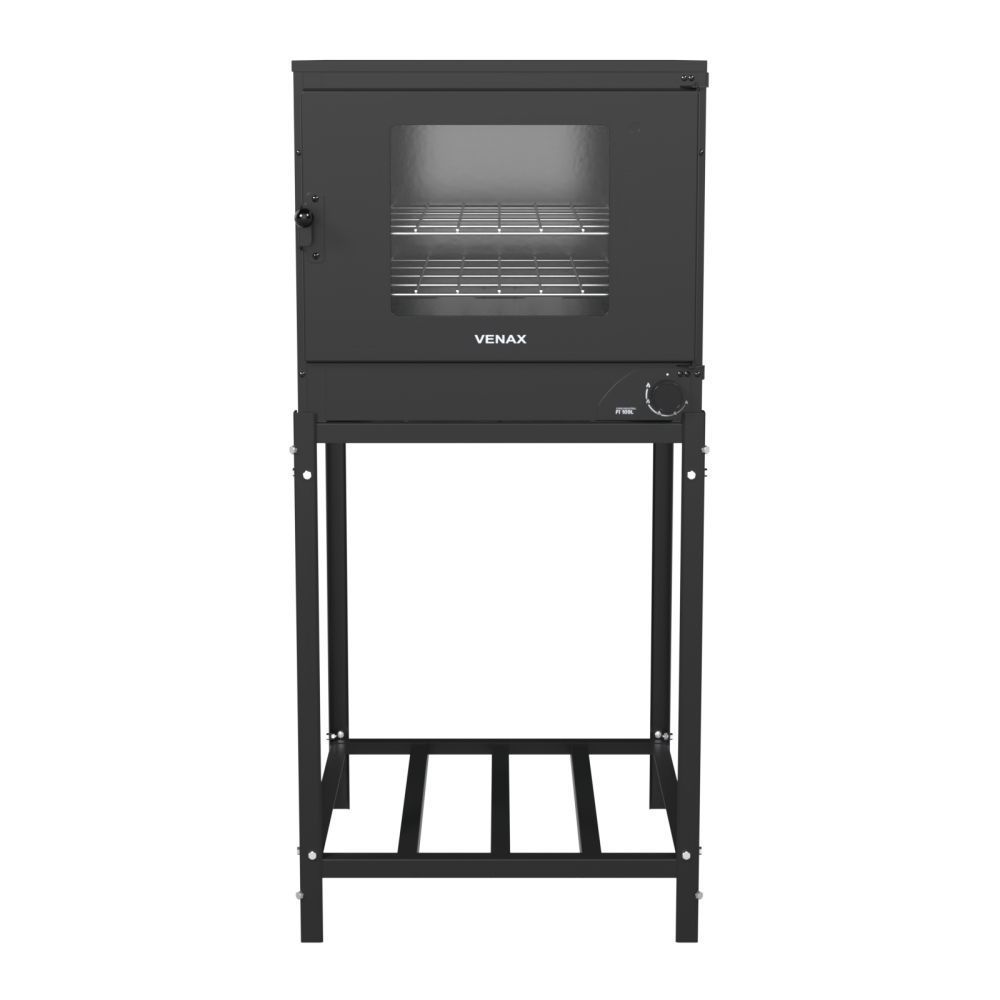 Encontraproduto.com.br - Forno Industrial Venax Fi 109 Litros Com Base Gás GLP Preto