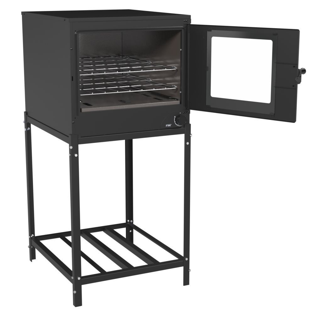 Encontraproduto.com.br - Forno Industrial Venax Fi 109 Litros Com Base Gás GLP Preto