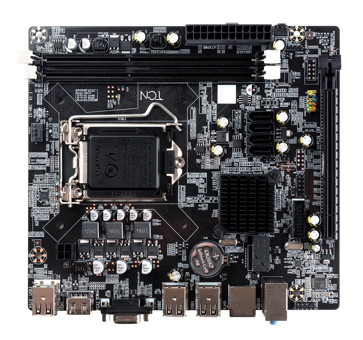 Encontraproduto.com.br - Placa-Mãe 1150 Chipset Intel® H81TCN H81M SQ BOX HDMI (S,V,R) DDR3