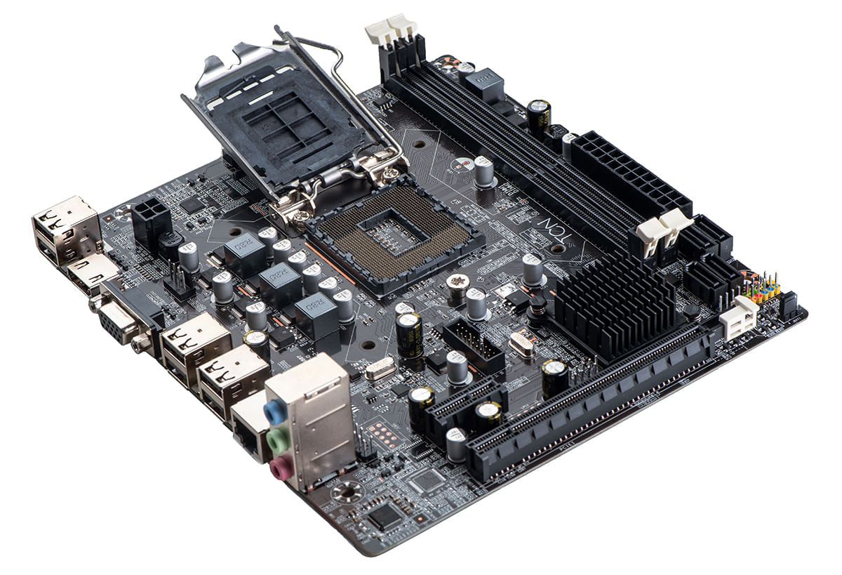 Encontraproduto.com.br - Placa-Mãe 1150 Chipset Intel® H81TCN H81M SQ BOX HDMI (S,V,R) DDR3
