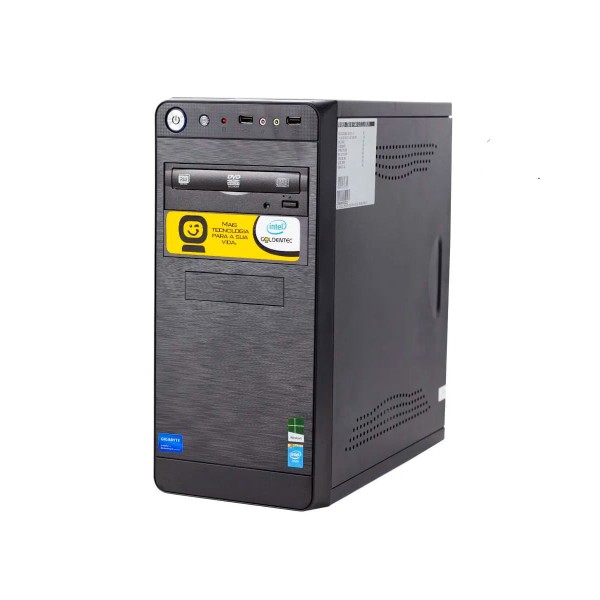 Encontraproduto.com.br - Computador Intel® Core™ i3-8100 3.6GHz 4GB 500GB DVD Windows 10 Home