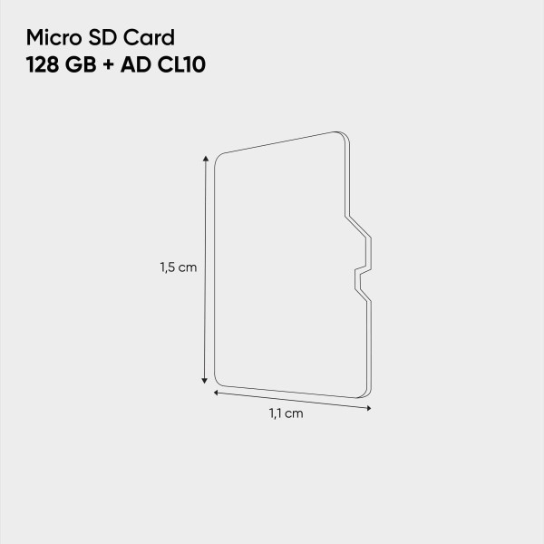 Encontraproduto.com.br - Cartão de Memória MicroSD 128GB com Adaptador SD | Goldentec