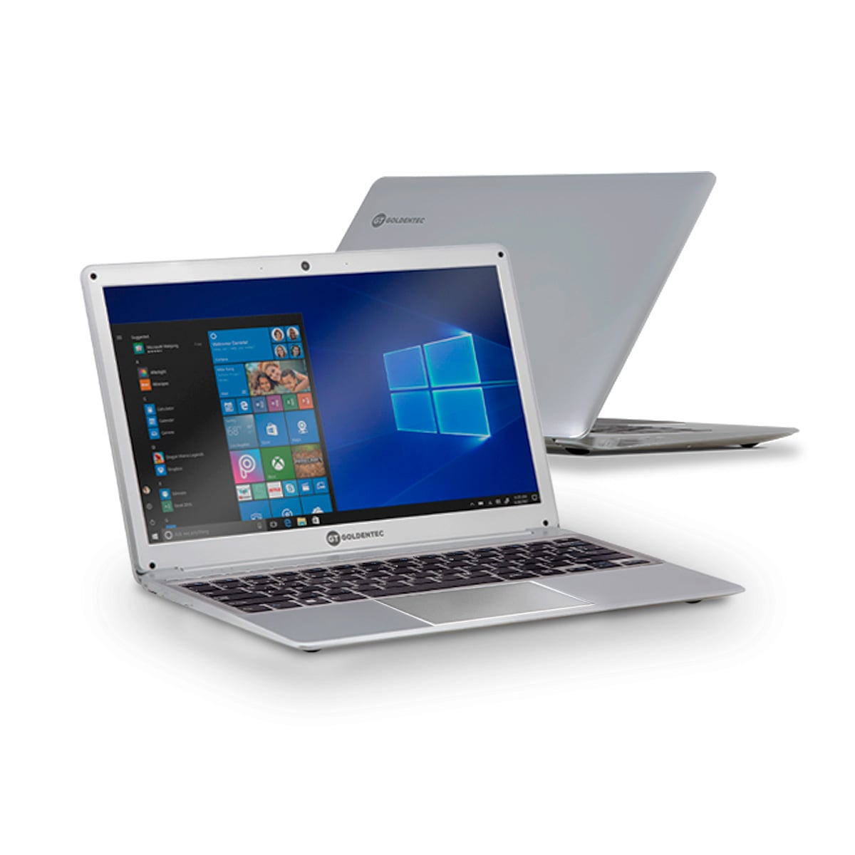Encontraproduto.com.br - Notebook GT Silver Intel Dual-Core 4GB 64GB SSD Tela de 14