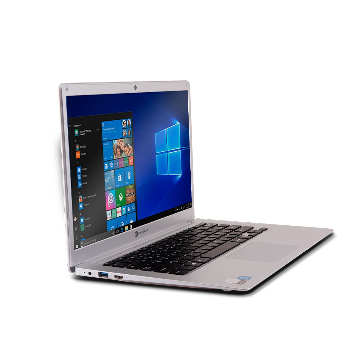 Encontraproduto.com.br - Notebook GT Silver Intel Dual-Core 4GB 64GB SSD Tela de 14